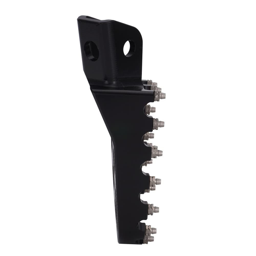 AnXin Dirt Bike Foot Pegs Motorcycle Footpegs Foot Pedals Rests CNC for KLX 110 KLX110 2002-2023 KLX110L 2010-2023 KX60 1998-2003 Pit Bike Black