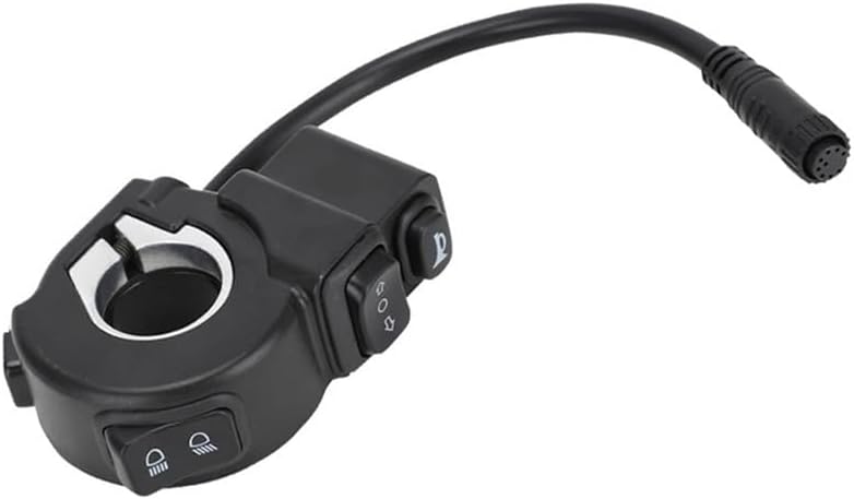 Motorcycle Switch Assembly Headlight Handlebar Indicator Horn Switch Assy Fit for Talaria X3 Talaria MX3 MX4 MX5 Black Dirt Bike