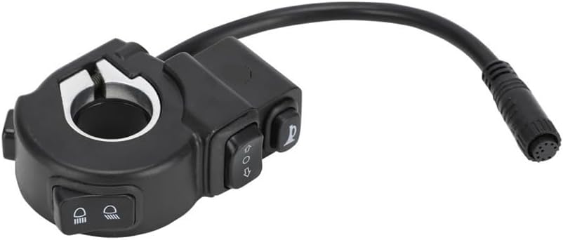 Motorcycle Switch Assembly Headlight Handlebar Indicator Horn Switch Assy Fit for Talaria X3 Talaria MX3 MX4 MX5 Black Dirt Bike
