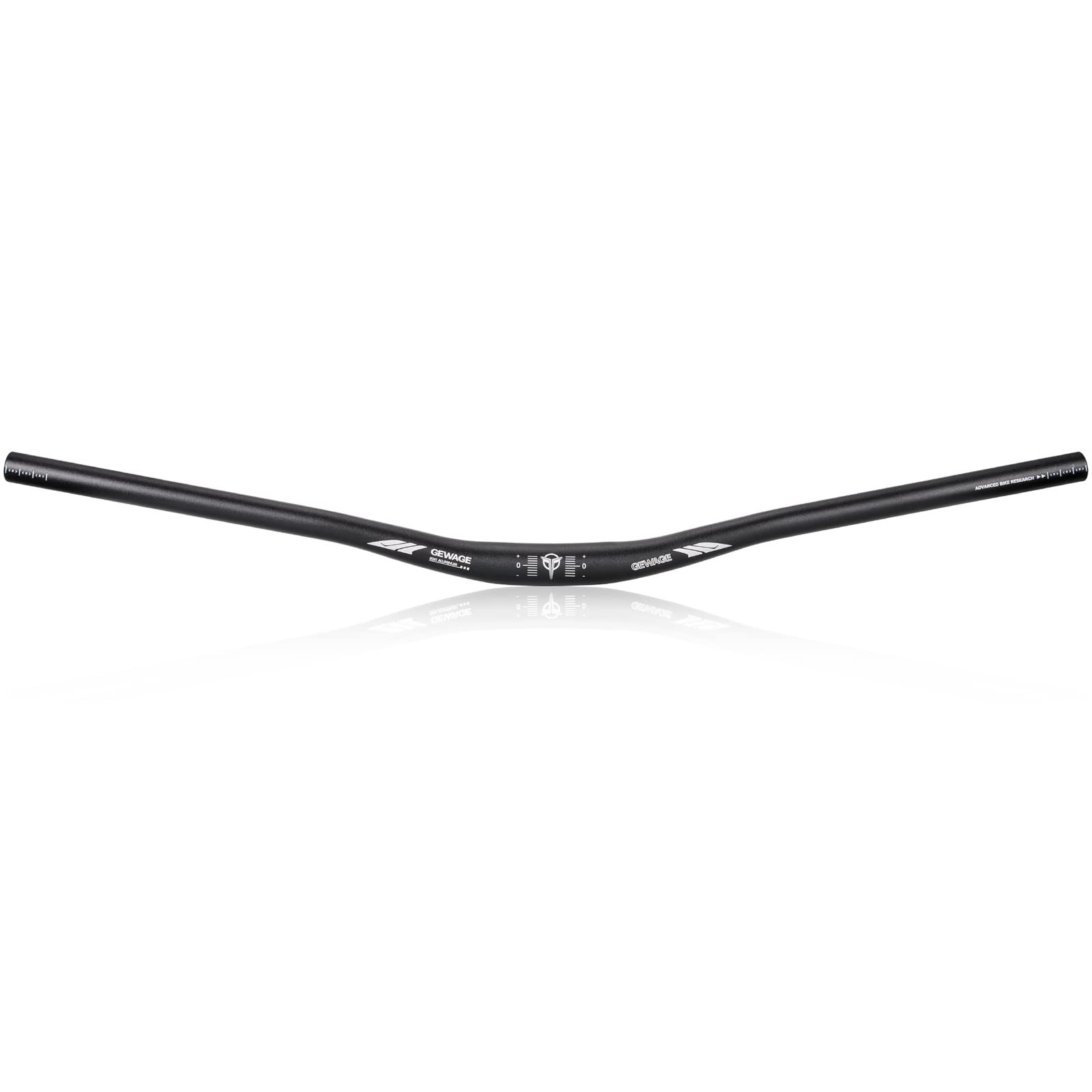 31.8 Bike Handlebar - 25mm, 55mm, 70mm, 90mm,120mm Riser Handlebar - 780mm Aluminium Alloy Mountain Bike Bicycle Handlebars (31.8-120mm Rise)