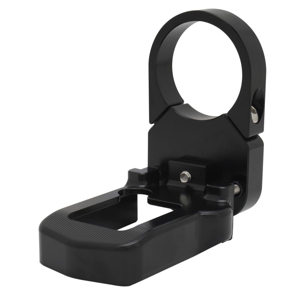 JFG RACING Digital Display Relocation Bracket for Surron,CNC Digital Display Guard Cover Repositioning Tool for Dirt Bike Sur Ron Light Bee S/Light Bee X/X160/X260 - Black