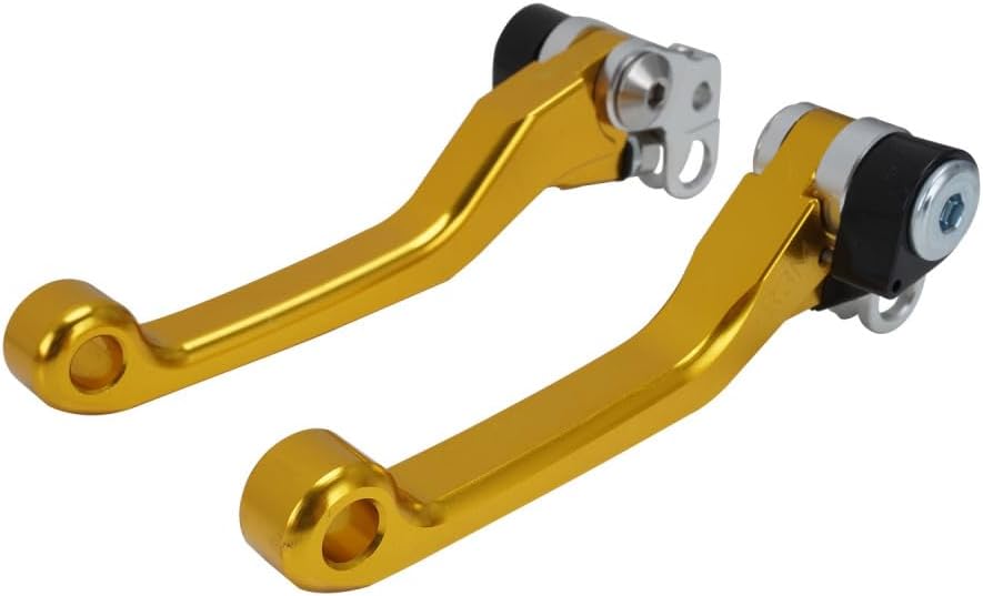 JFG RACING Brake Levers for Surron Light Bee,CNC Adjustable Foldable Handle Brake Levers Replacement for Dirt Bike Surron Light Bee X and S/X160/X260-Black