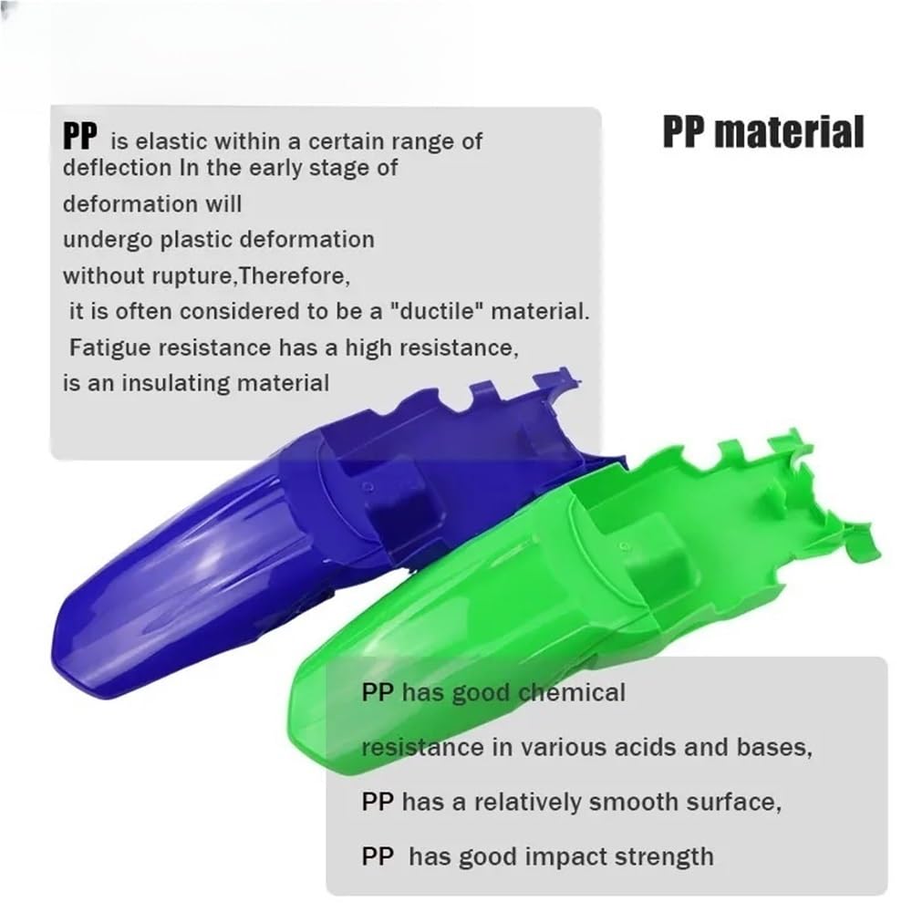 Mudguard Motorcycle Accessories Dirt Pit Bike Plastic Kit Fairing Rear Mudguard 5 Colours For CRF110 CRF 110 2013 2014 2015