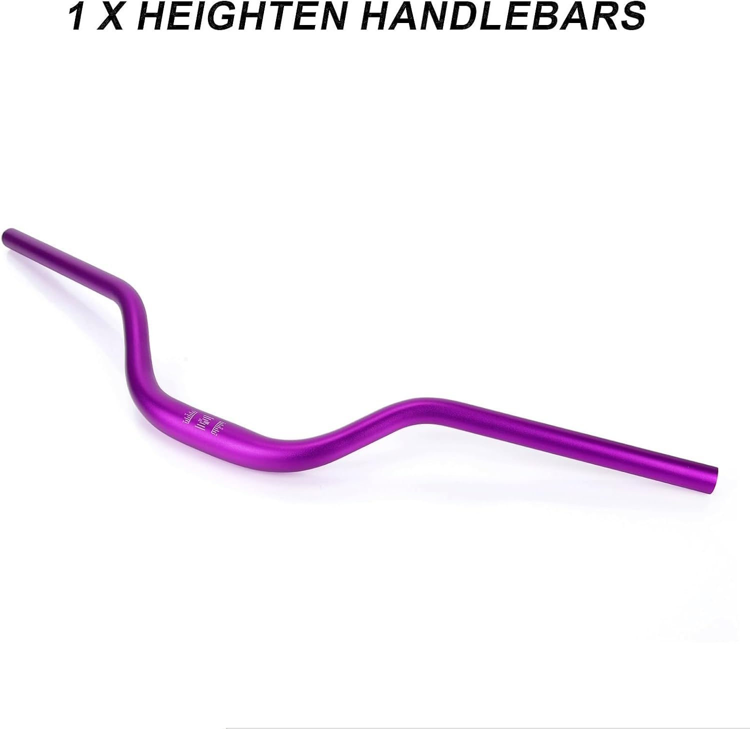 Motorcycle Handle Bars, PSLER Heighten Handlebars 7/8 22mm Handlebars 31.8mm Riser Handlebar for Sur Ron Light Bee X/S Segway X160/X260 Talaria Sting MX3 R MX4 Talaria XXX E-Ride Pro 79Bike (Black)