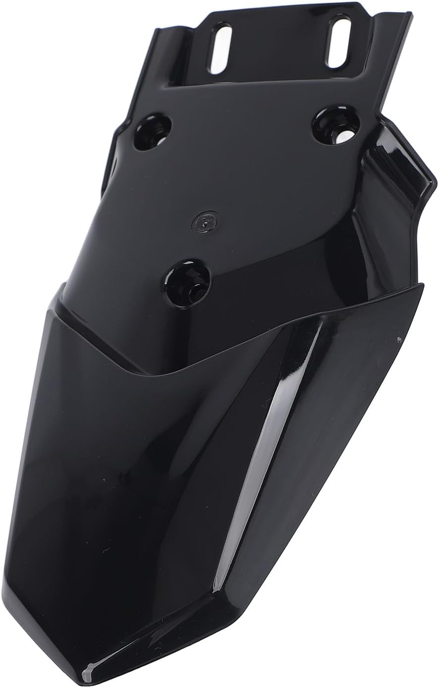 Motorcycle Rear Splash Guard Protector Durable Glossy Black Cover for Talaria X3 MX3 MX4 1 Piece