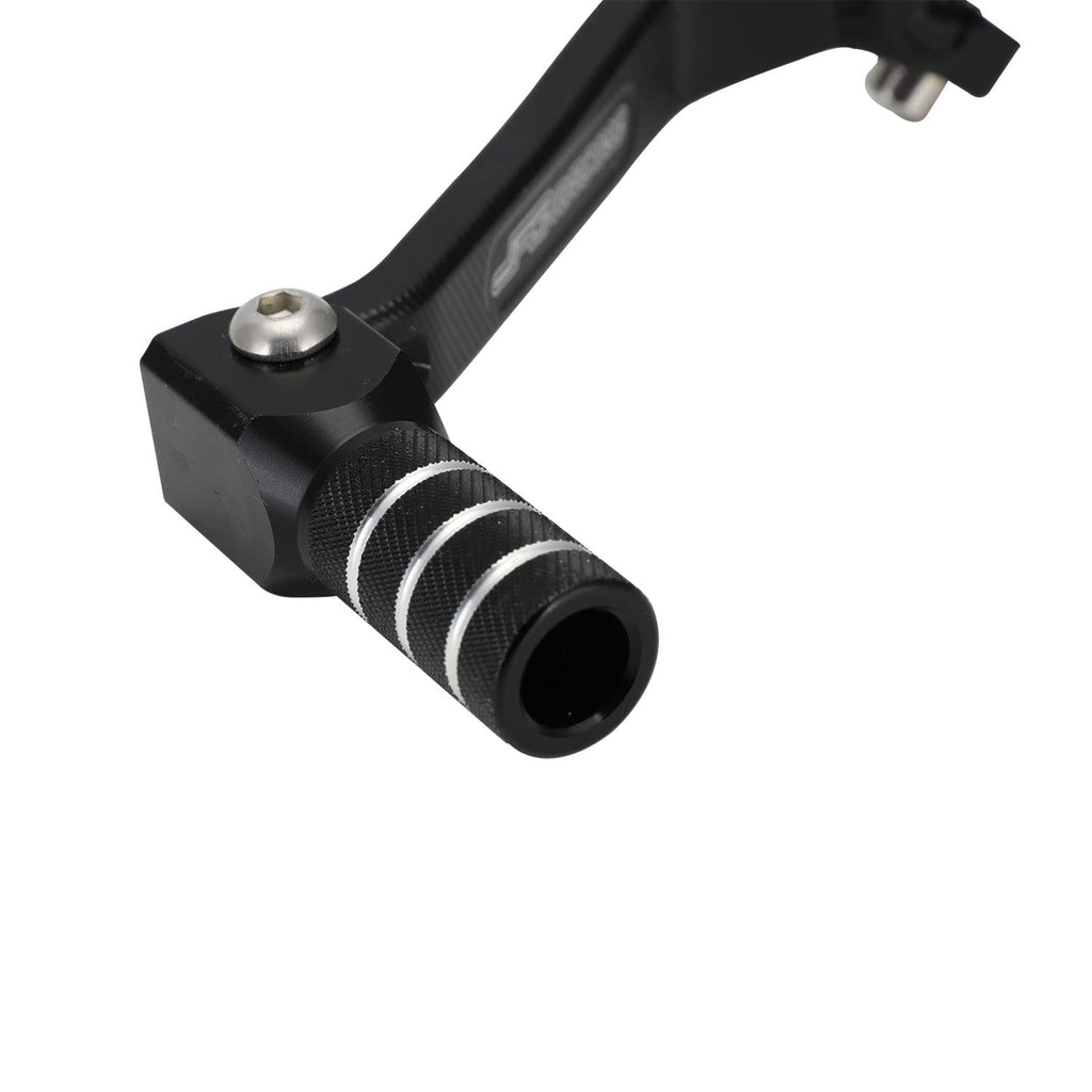 JFG RACING Motorcycle Gear Shifter Shift Lever Folding Tip CNC for CRF 110 CRF110F 2013-2023 TTR 110 08-09 11-21 Black
