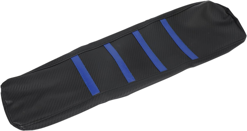 Ribbed Dirt Bike Seat Cover for TTR 110 110E TTR110 TTR110E Pit Bike Non-Slip Surface Protector Blue