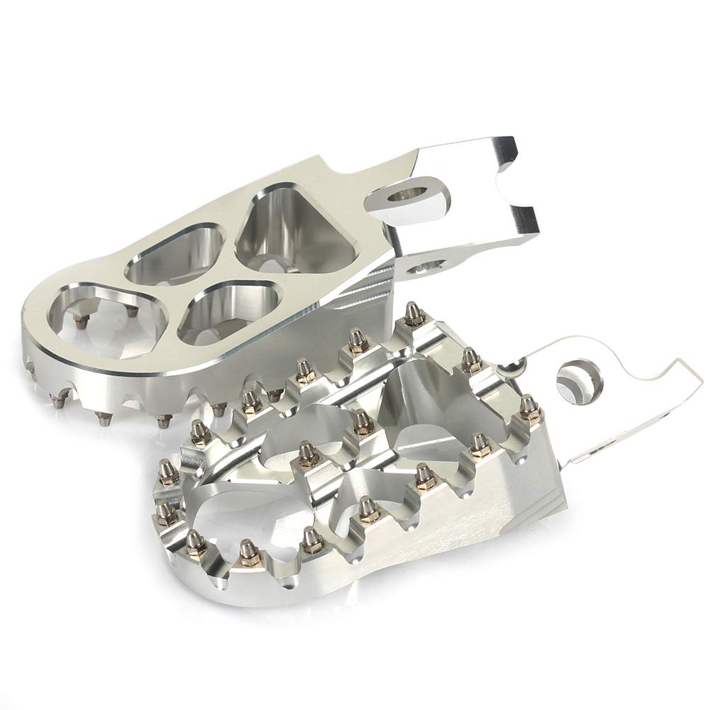 TOFR CRF 250 450 R X 2004-2024 Footpegs for Honda CRF1000L Africa Twin 18-19 CR 125/250R 02-07 CRF150 07-24 CRF 450 RX 17-24