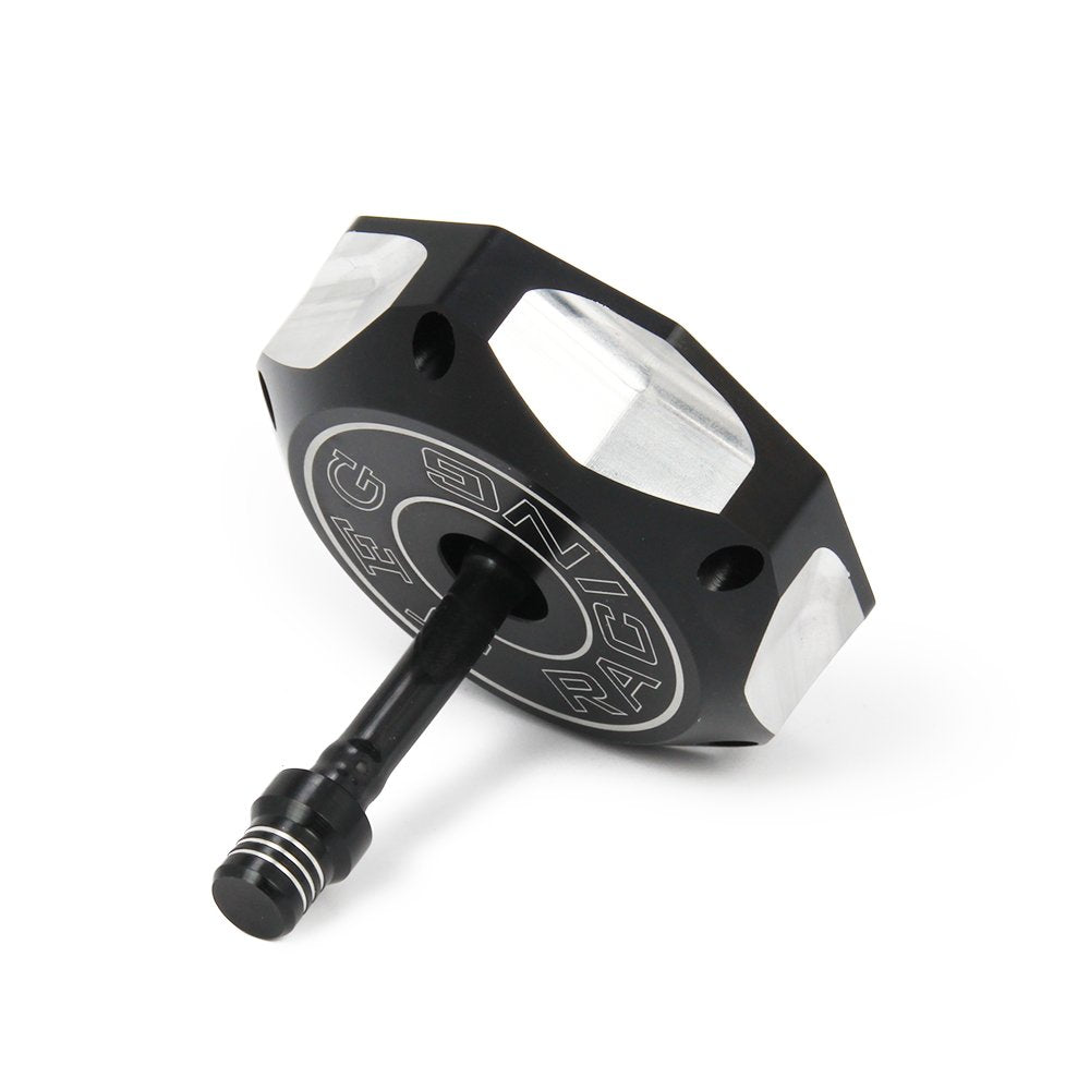 JFG RACING Dirt Bike Gas Cap,Motorcycle Gas Fuel Tank Cap with Breather Valve CNC for KX85 KX100 KX250 KX250F KX450F KX450 KLX450R KLX 110 KLX110 Dirt Pit Bike Green