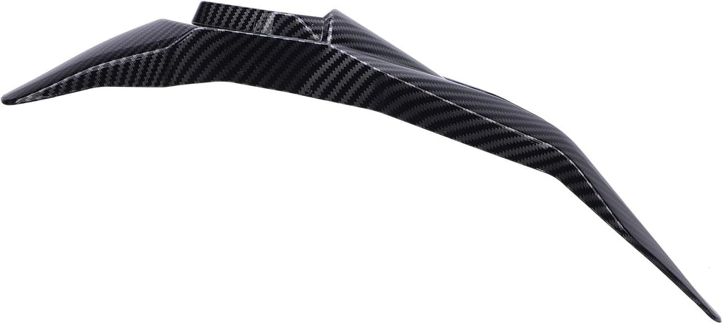 Pomya Motorcycle Front Mudguard, Carbon Fiber Style ABS Front Splash Guard Fender with Impact Proof Design Replacement for Talaria Sting X3 MX3 MX4