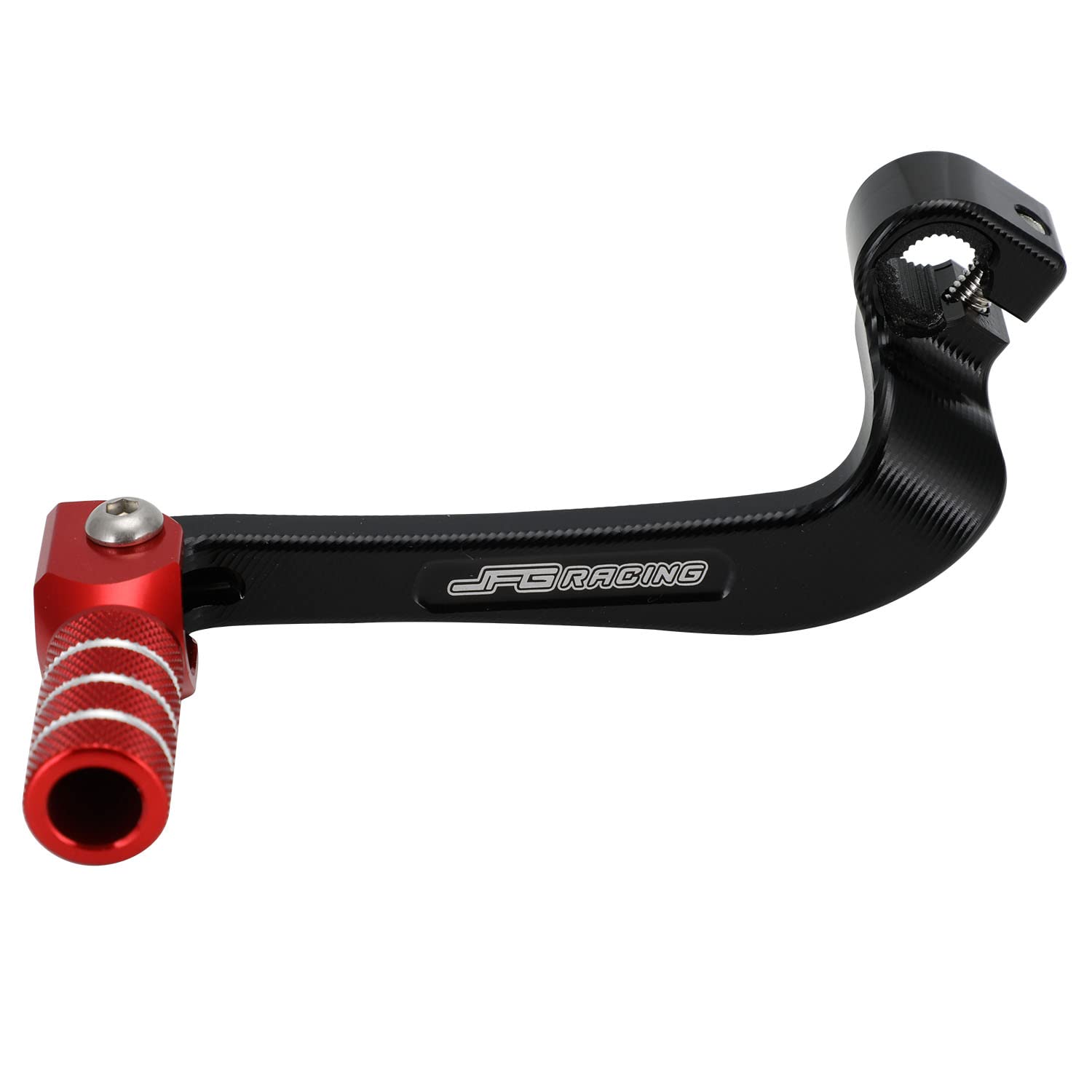 JFG RACING Motorcycle Gear Shifter Shift Lever Folding Tip CNC for CRF 110 CRF110F 2013-2023 TTR 110 08-09 11-21 Black