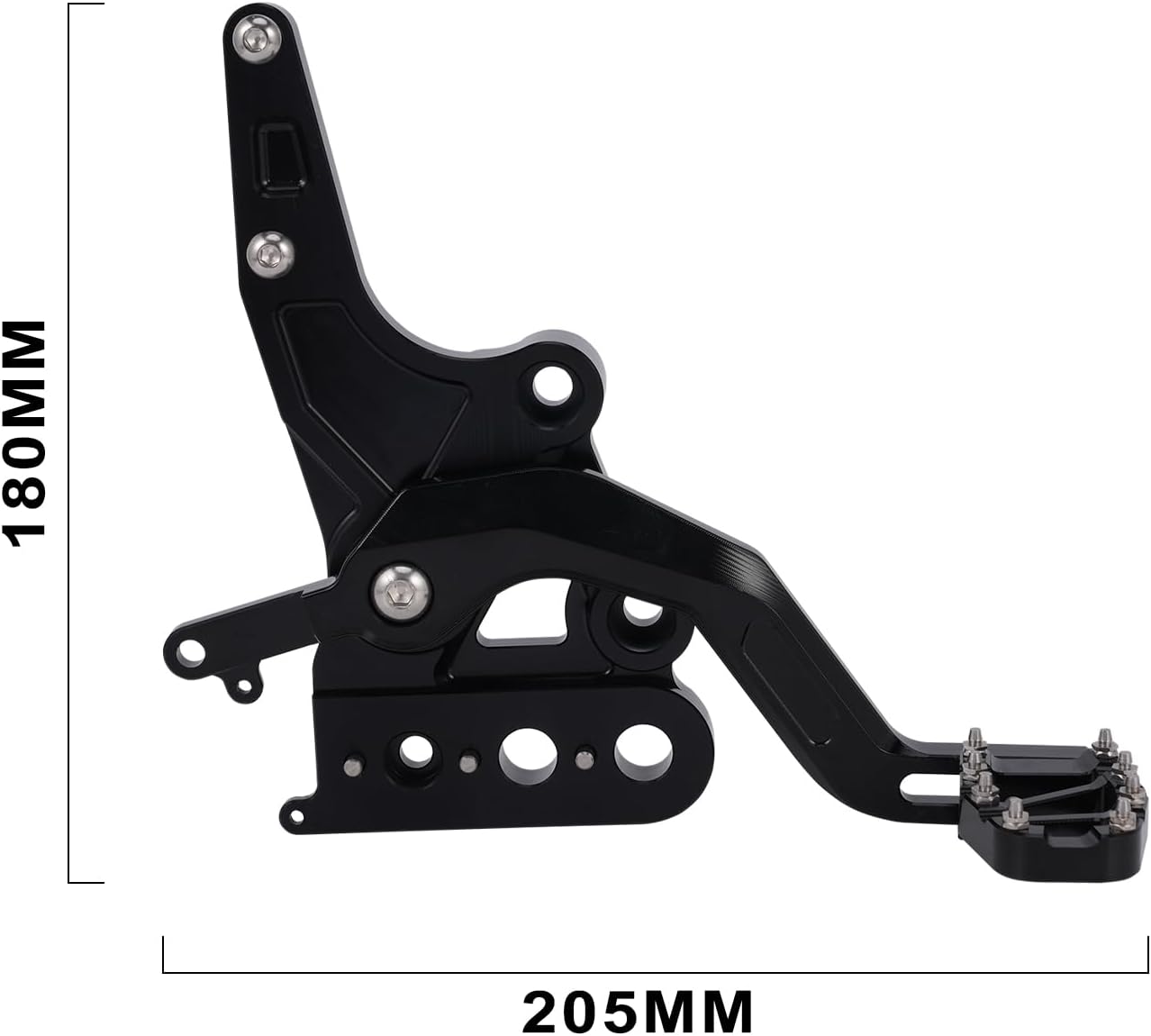 CHANGCHENG Dirt Bike Foot Pedal Lever Kit Aluminum CNC for Talaria Sting MX3 MX4 Electric Dirt Bike Black