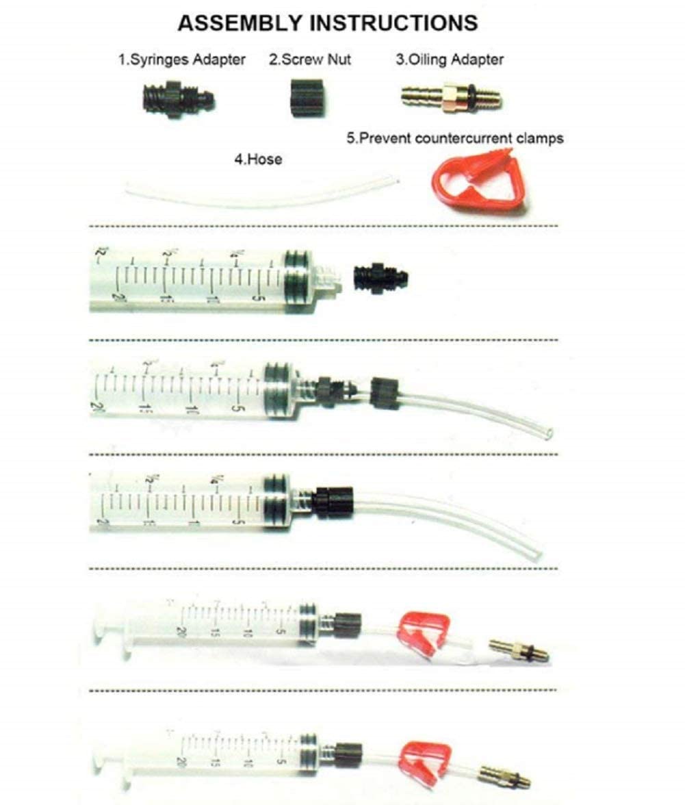 Bicycle Brake DOT Oil Bleed Kit for Avid Sram Code5 Code R Juicy Ultimate Elixir Formula Hayes Bngal Hope Quad Hydraulic Disc Tools