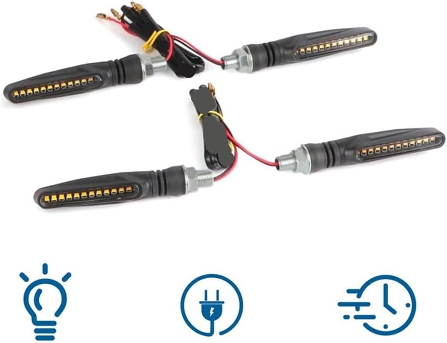 Indicators Flowing Motorbike Electric Bike Front Rear Street Legal Kit Indicator Light for Ta&laria Sting MX4 Turn Signal Lighting Lamps