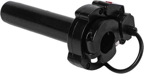Aluminum Alloy Throttle Handlebar with Rubber Grip for Talaria Sting X3 MX3 MX4 Electric Dirt For Bike, Right Side Replacement Part with Cable, Black