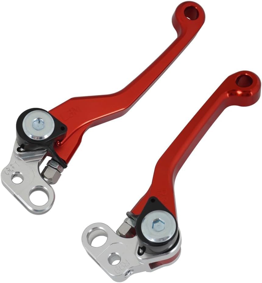 JFG RACING Brake Levers for Surron Light Bee,CNC Adjustable Foldable Handle Brake Levers Replacement for Dirt Bike Surron Light Bee X and S/X160/X260-Black