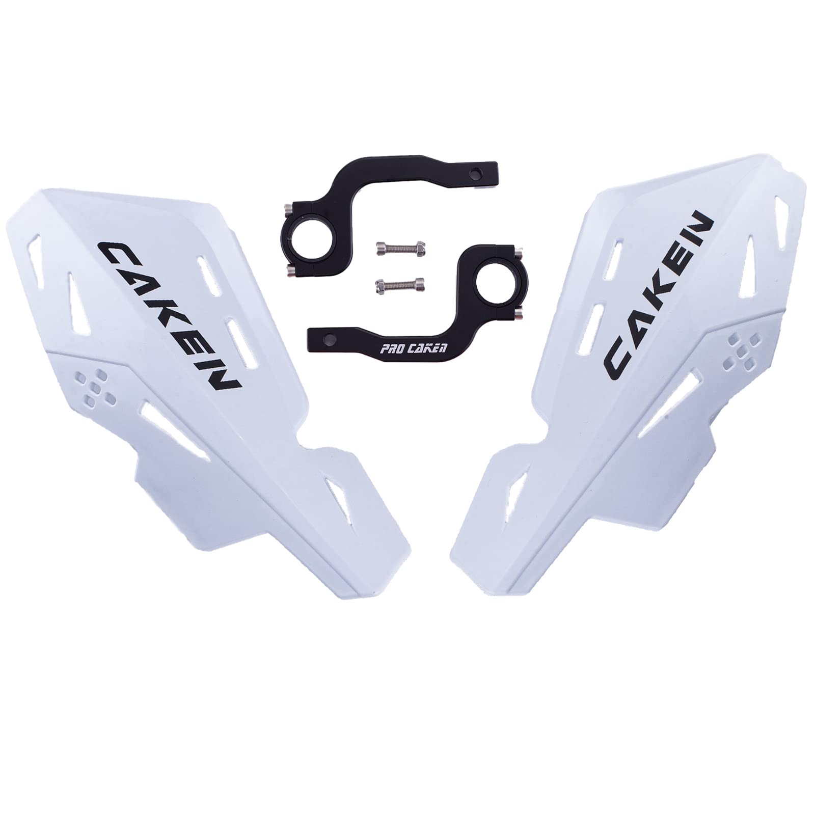 Universal 7/8" 22mm and 1 1/8" 28mm Handle Bar Hand Guards CNC Bracket for Dirt Bike Motocross ATV Scooter for CRF KLX KX LTR TRX SX SXF EXC XCW Grizzly Hawk 250 Bicycles-Red