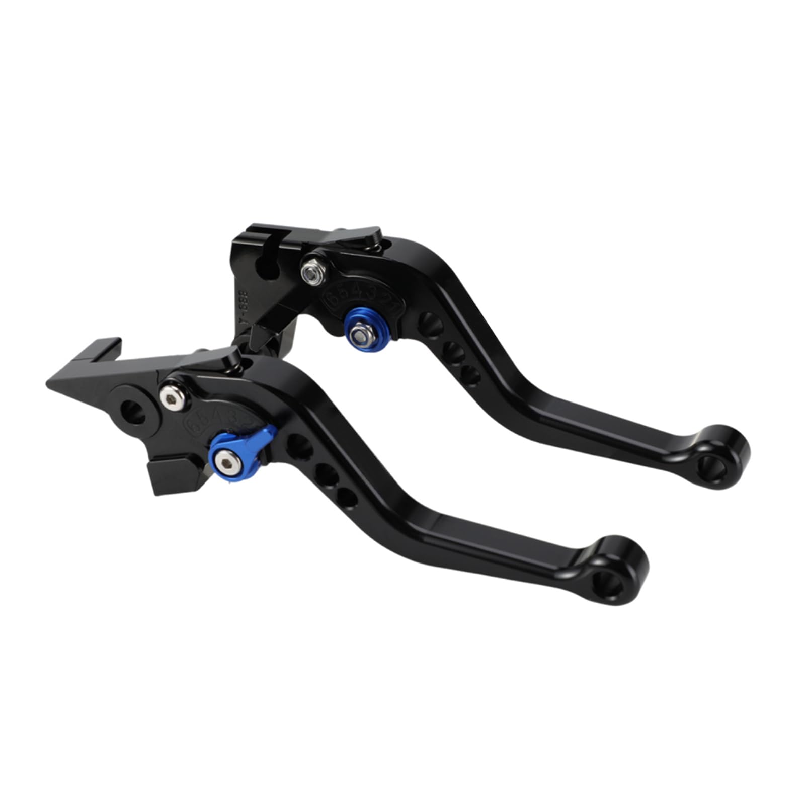 Brake Clutch Levers for KLX 110 KLX110 2002-2025 KLX110L 2010-2025 Dirt Pit Bike Adjustable CNC Lever Pivot Set Secure Vibrant Anodized Green