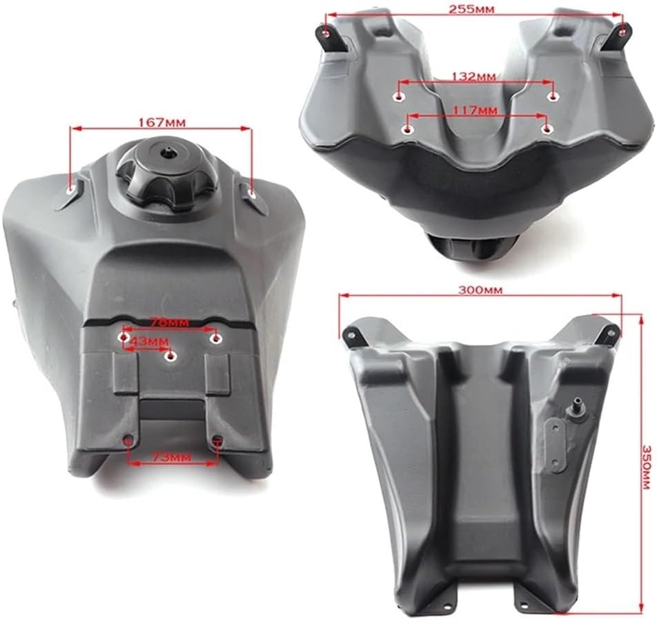 Petrol Fuel Tank Motorcycle Gas Fuel fuel tank oil box For TTR 110 125 140 160CC For off-road PIT DIRT BIKE refit accessories