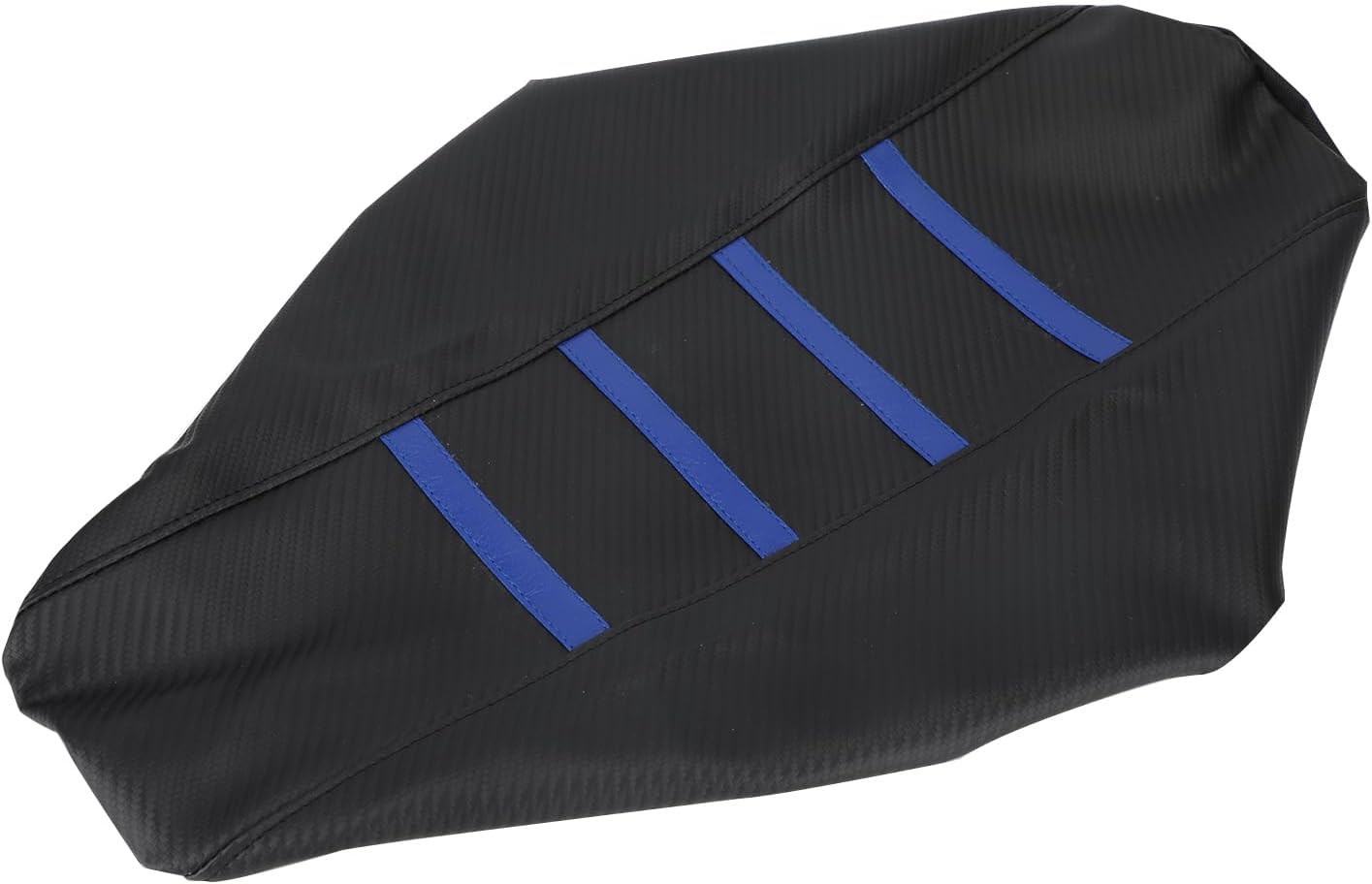 Ribbed Dirt Bike Seat Cover for TTR 110 110E TTR110 TTR110E Pit Bike Non-Slip Surface Protector Blue