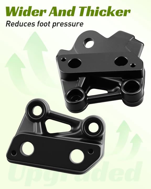 Electric Dirt Bike Foot Peg Bracket Fit for Talaria X3 X3 PRO, Dirt Bike Foot Peg Bracket Footrest Pedal Support CNC Replacement Kit