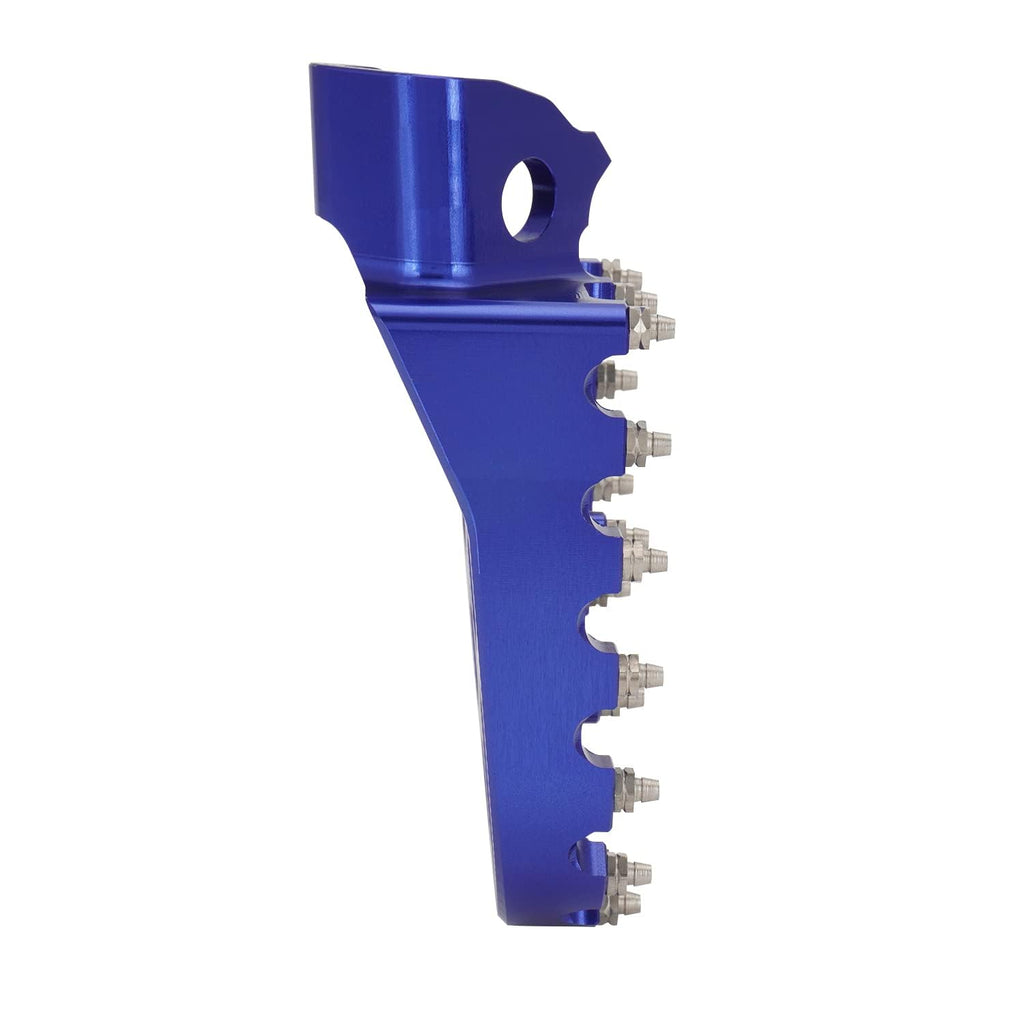 AnXin Dirt Bike Foot Pegs Motorcycle Footpegs Foot Pedals Rests CNC for TTR 110 TTR110 TTR 110E TTR110E 2011-2023 Pit Bike Blue
