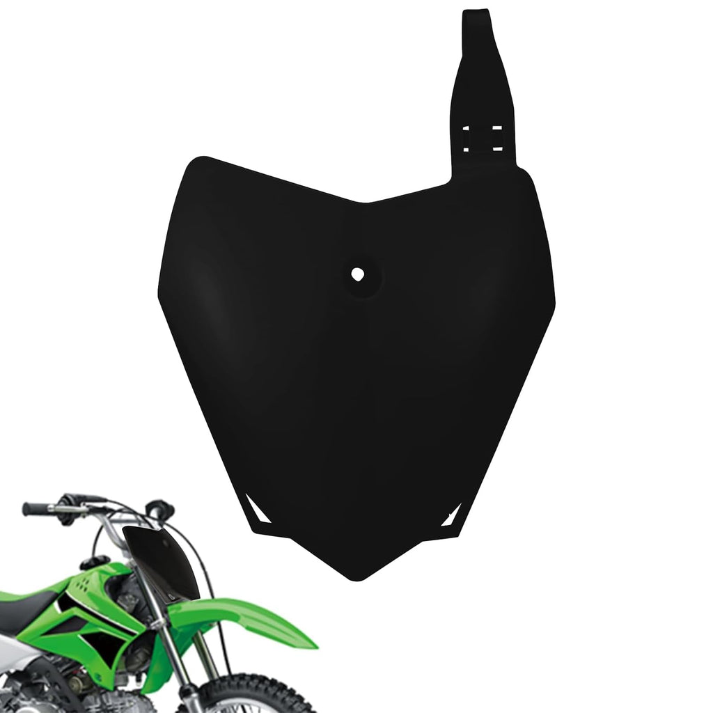 Front Number Plate for KLX110,PP Plastic Dirt Bike Number Plate for KLX 110 2011-2024/KLX110L KLX 110L 2011-2024