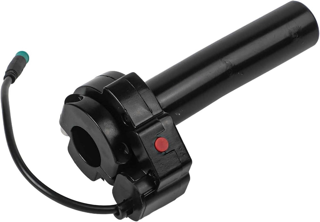 Aluminum Alloy Throttle Handlebar with Rubber Grip for Talaria Sting X3 MX3 MX4 Electric Dirt For Bike, Right Side Replacement Part with Cable, Black