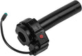 Aluminum Alloy Throttle Handlebar with Rubber Grip for Talaria Sting X3 MX3 MX4 Electric Dirt For Bike, Right Side Replacement Part with Cable, Black