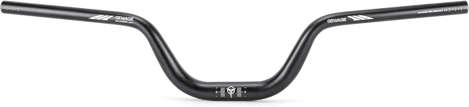 31.8 Bike Handlebar - 25mm, 55mm, 70mm, 90mm,120mm Riser Handlebar - 780mm Aluminium Alloy Mountain Bike Bicycle Handlebars (31.8-120mm Rise)