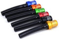 AnXin Breather Hose Gas Fuel Tank Cap Vent Hose Tube CNC Universal For ATV Quad CRF YZF RMZ KLX DRZ Pit Dirt Bike Motorcycle Aluminum Fuel 6pcs Colorful
