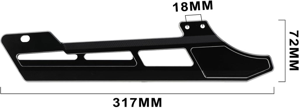Dirt Bike Chain Guard Cover Protector CNC for TTR 110 TTR110 2011-2025 2008-2009