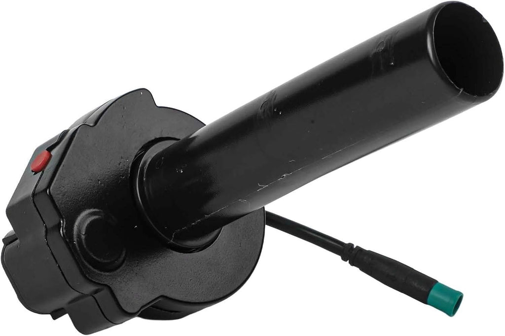 Aluminum Alloy Throttle Handlebar with Rubber Grip for Talaria Sting X3 MX3 MX4 Electric Dirt For Bike, Right Side Replacement Part with Cable, Black