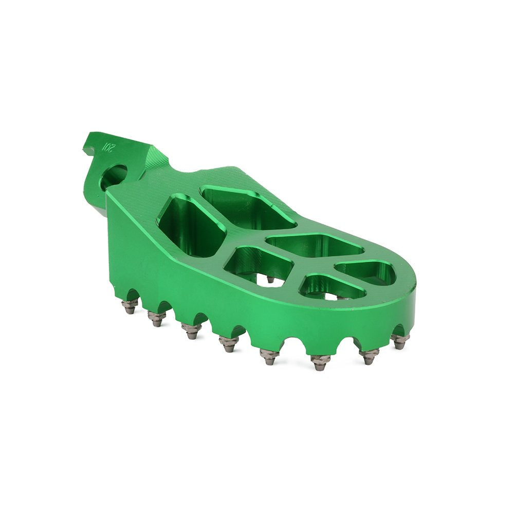 AnXin Dirt Bike Foot Pegs Motorcycle Footpegs Foot Pedals Rests CNC for KLX 110 KLX110 2002-2023 KLX110L 2010-2023 KX60 1998-2003 Pit Bike Black