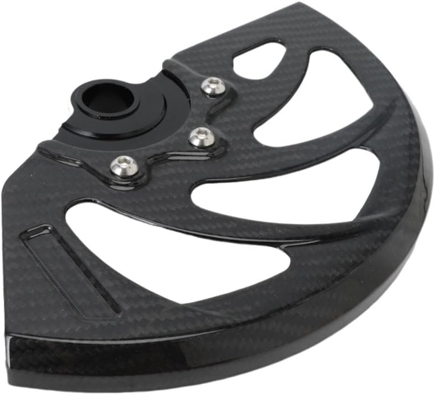 Funparts Carbon Fiber Front Brake Disc Guard for Surron Sur Ron Light Bee X/S Talaria Sting MX3/R MX4 Talaria XXX Segway X260 X160 Electric Dirt Bike