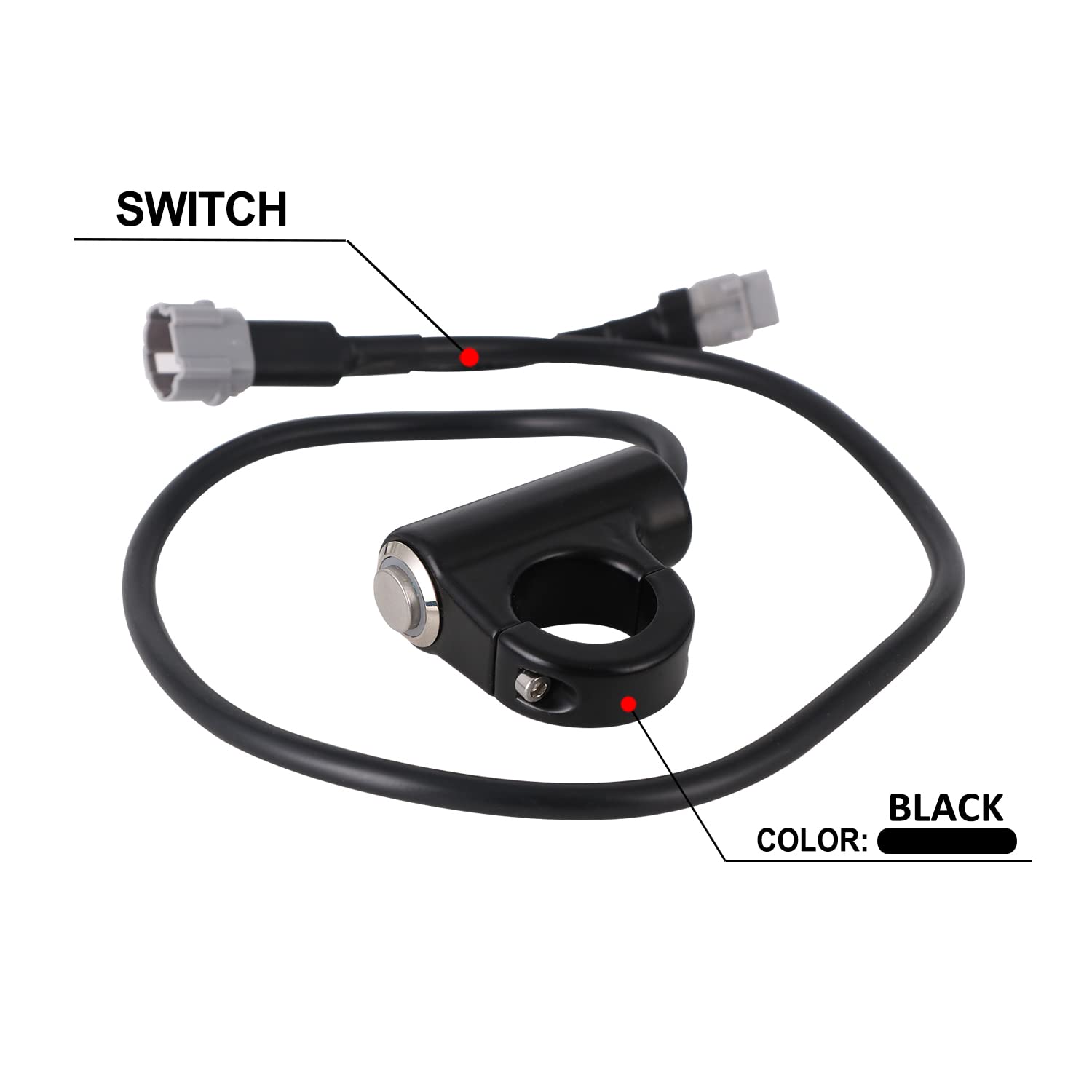 Funparts Surron Headlight Switch,Motorcycle Light On/Off Switch for Sur Ron LBX Light Bee X/S Talaria Sting MX3 Segway X260/X160 Electric Dirt Bike EBike