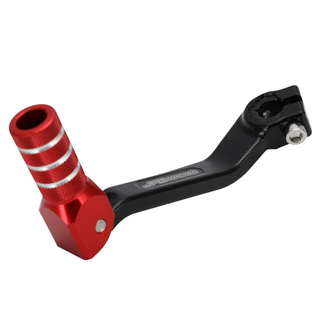 JFG RACING Motorcycle Gear Shifter Shift Lever Folding Tip CNC for CRF 110 CRF110F 2013-2023 TTR 110 08-09 11-21 Black