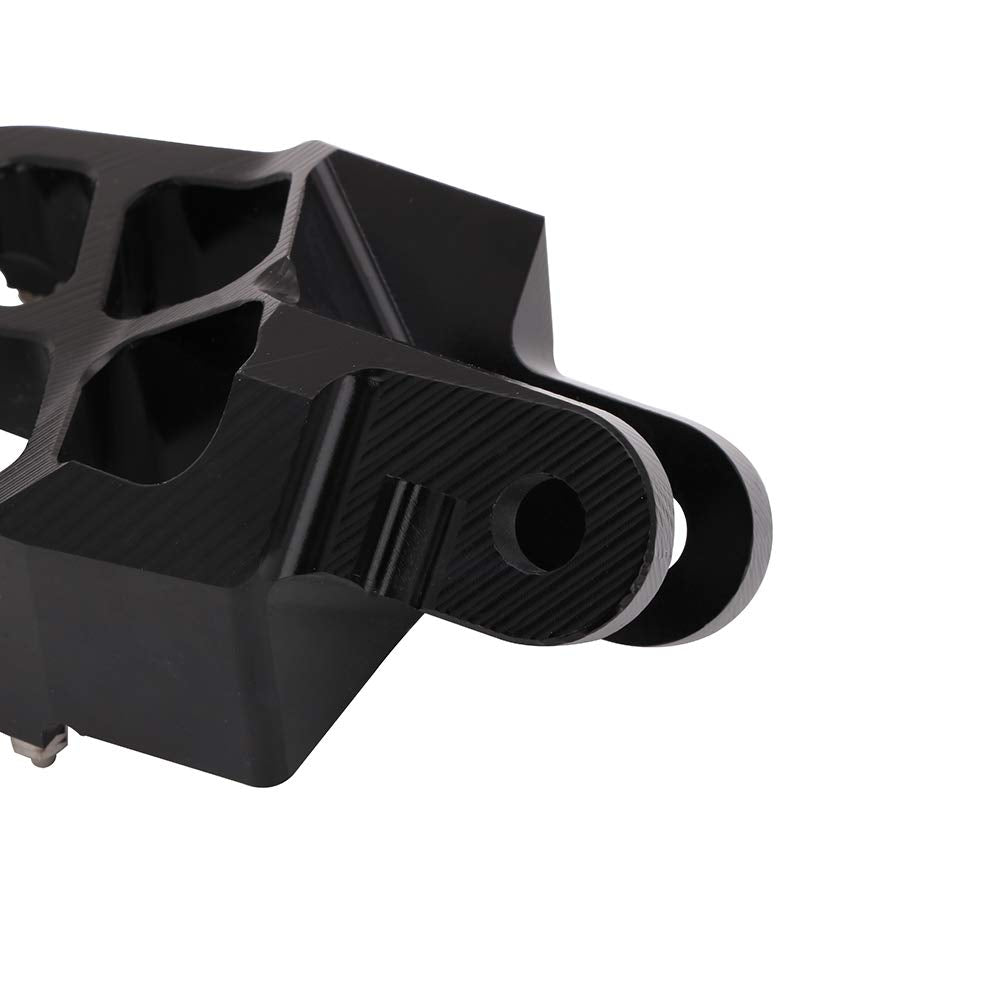 AnXin Dirt Bike Foot Pegs Motorcycle Footpegs Foot Pedals Rests CNC for KLX 110 KLX110 2002-2023 KLX110L 2010-2023 KX60 1998-2003 Pit Bike Black