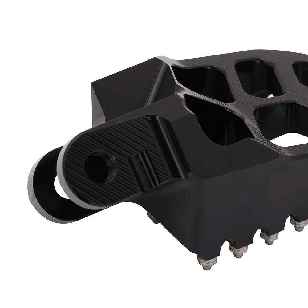 AnXin Dirt Bike Foot Pegs Motorcycle Footpegs Foot Pedals Rests CNC for KLX 110 KLX110 2002-2023 KLX110L 2010-2023 KX60 1998-2003 Pit Bike Black
