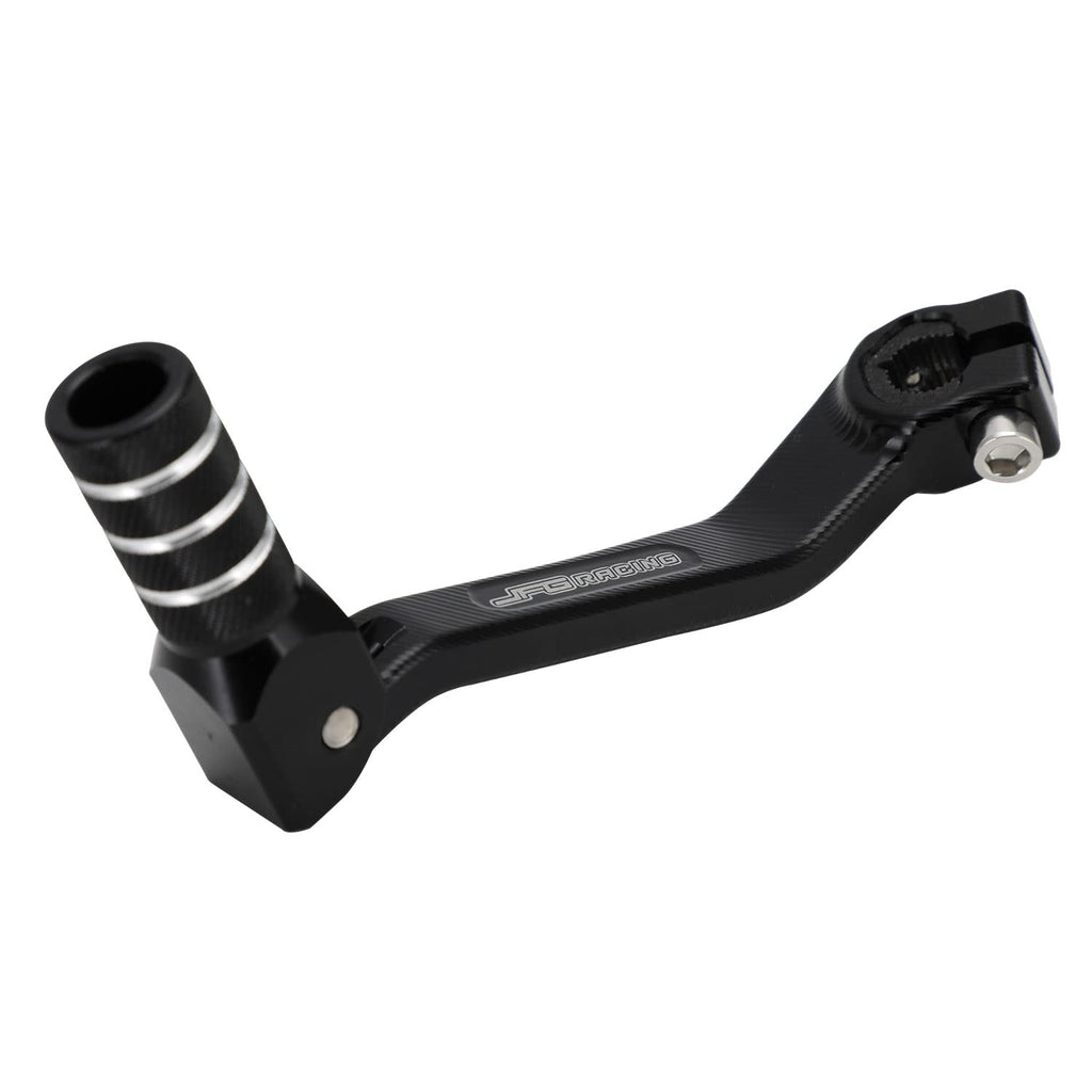 JFG RACING Motorcycle Gear Shifter Shift Lever Folding Tip CNC for CRF 110 CRF110F 2013-2023 TTR 110 08-09 11-21 Black