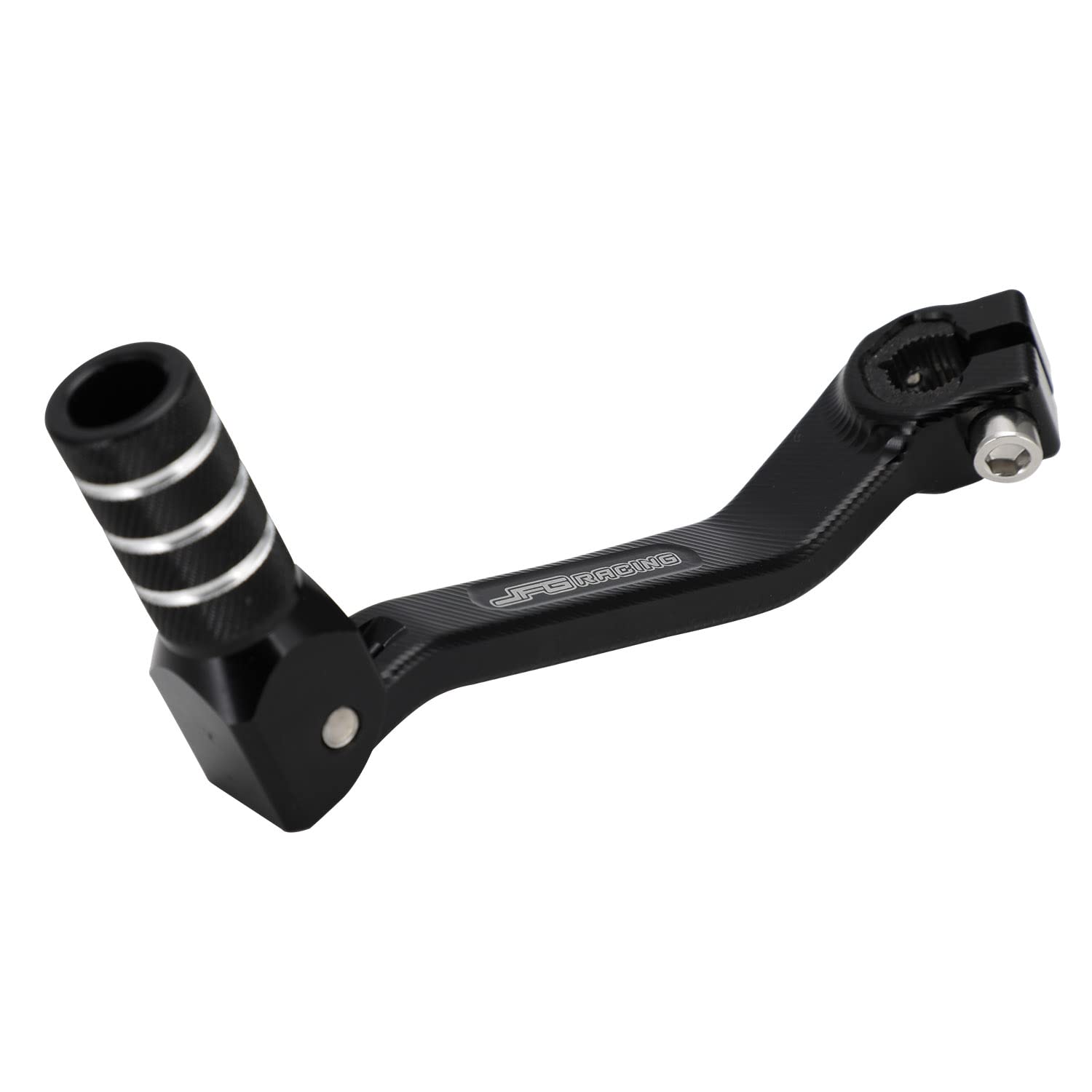 JFG RACING Motorcycle Gear Shifter Shift Lever Folding Tip CNC for CRF 110 CRF110F 2013-2023 TTR 110 08-09 11-21 Black