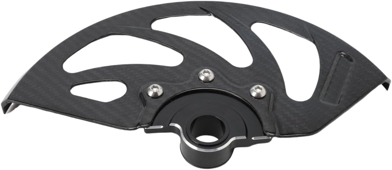Funparts Carbon Fiber Front Brake Disc Guard for Surron Sur Ron Light Bee X/S Talaria Sting MX3/R MX4 Talaria XXX Segway X260 X160 Electric Dirt Bike