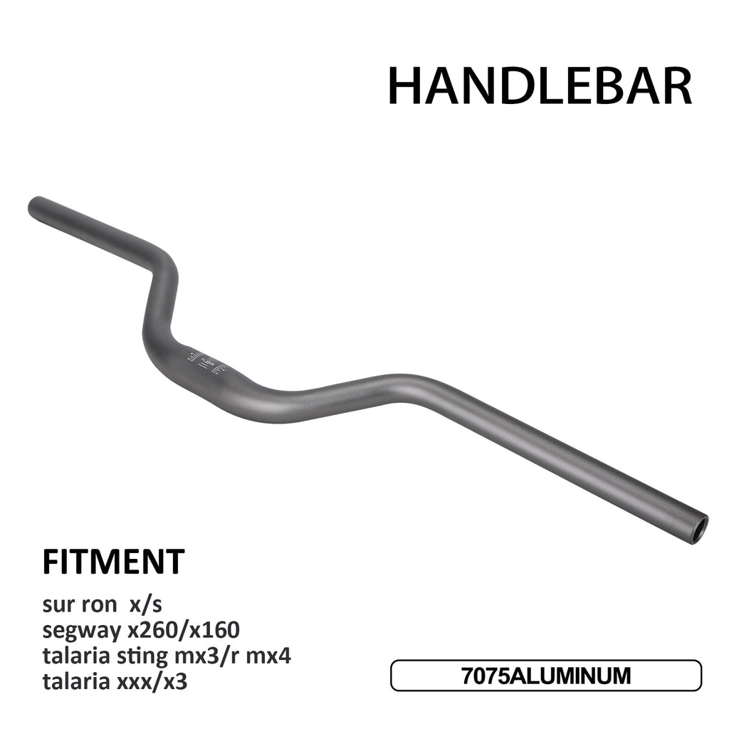 Motorcycle Heighten Handlebar 7/8" 22mm Handle Bar 4MM Thickness CNC for Surron Sur Ron LBX Talaria Sting MX3/R MX4 Talaria XXX E-Ride Pro SR S SS 2.0 3.0 Ventus One Rawrr Mantis Blue