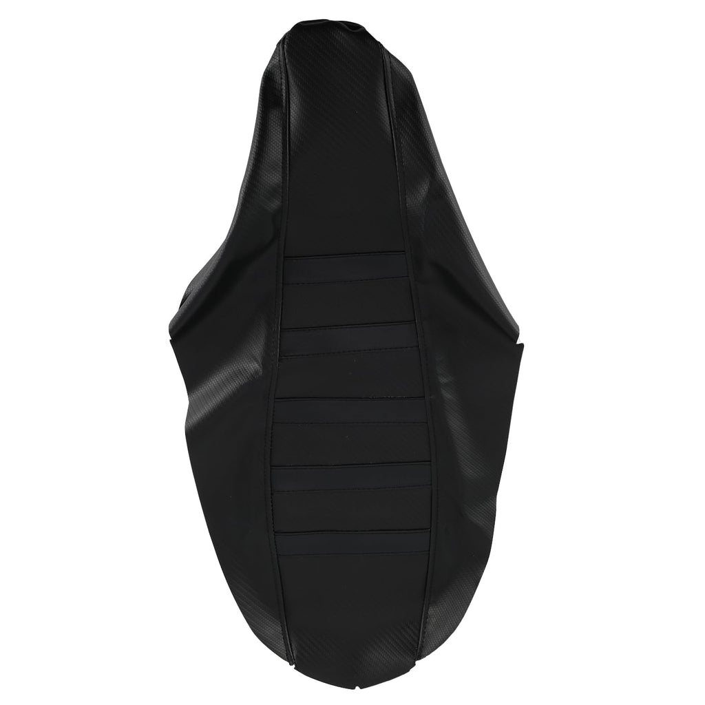 Ribbed Dirt Bike Seat Cover Gripper Soft for CRF 110 125F CRF110F CRF125F 2023 2024 2025 Pit Bike Non-Slip Surface Protector Black