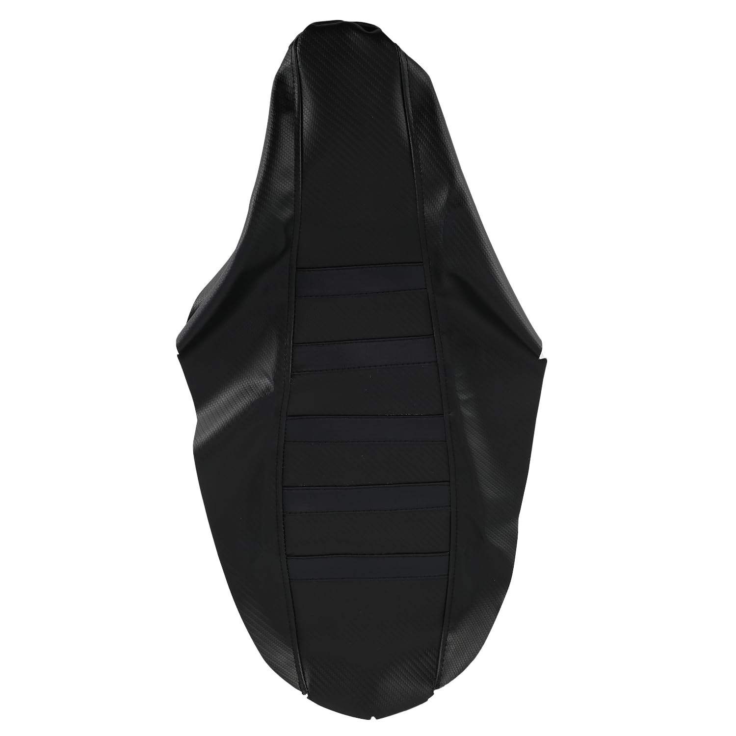 Ribbed Dirt Bike Seat Cover Gripper Soft for CRF 110 125F CRF110F CRF125F 2023 2024 2025 Pit Bike Non-Slip Surface Protector Black