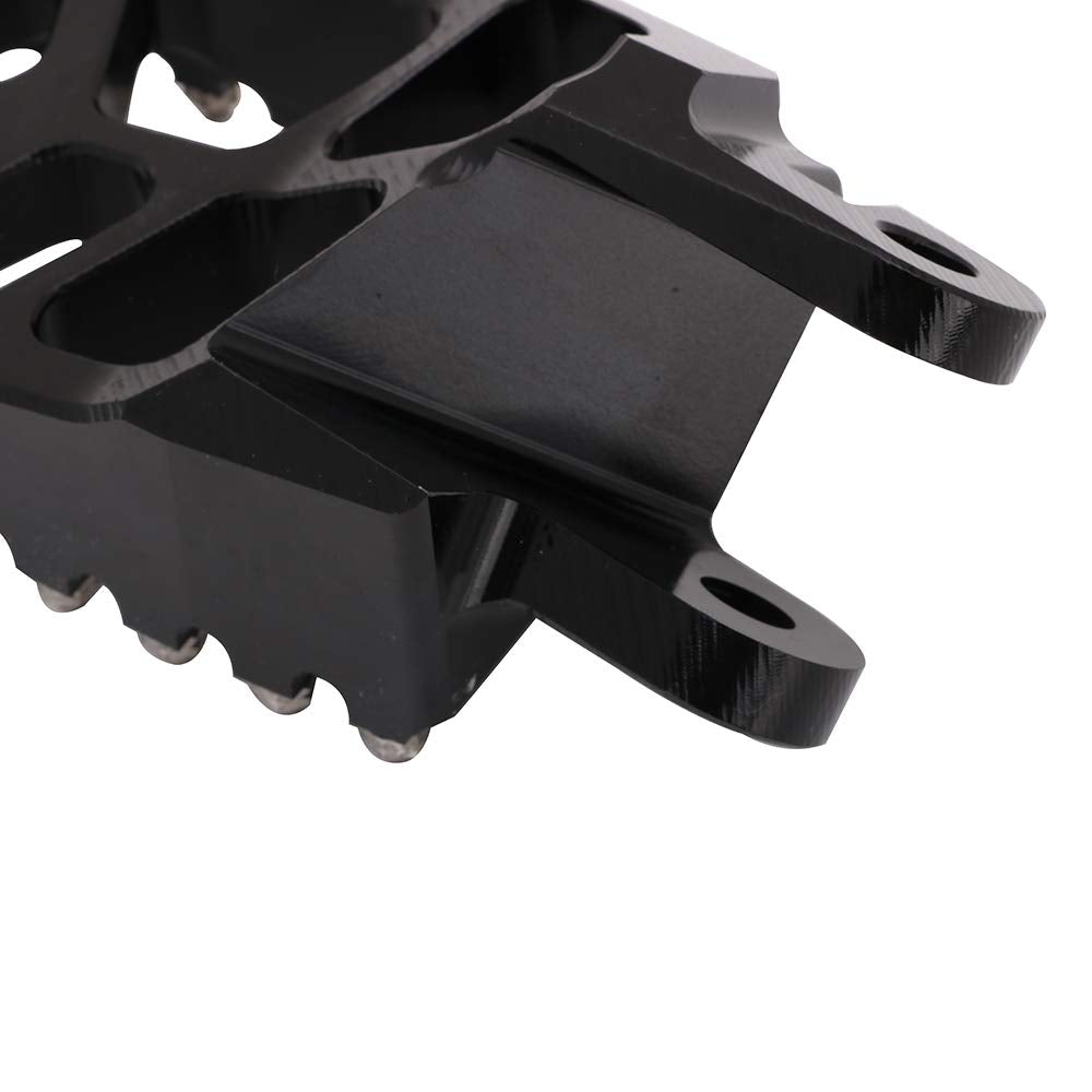 AnXin Dirt Bike Foot Pegs Motorcycle Footpegs Foot Pedals Rests CNC for KLX 110 KLX110 2002-2023 KLX110L 2010-2023 KX60 1998-2003 Pit Bike Black