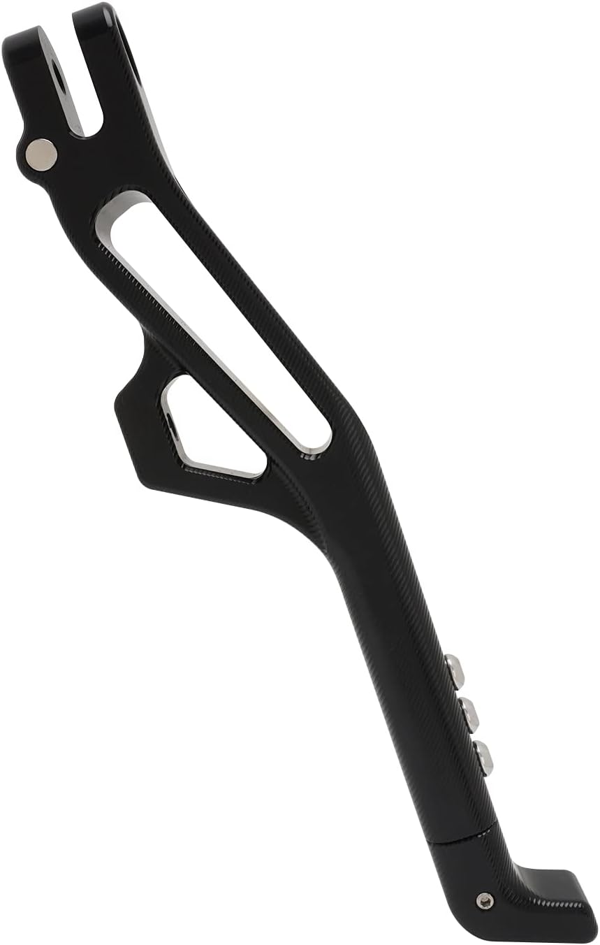 JFG RACING Sur Ron Kickstand,Motorcycle Kick Stand Side Aluminum Alloy CNC Adjustable for Surron Light Bee S/X Segway X160/X260 Talaria Sting Black