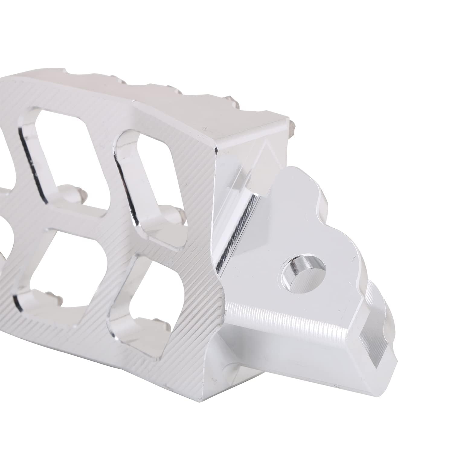 AnXin Dirt Bike Foot Pegs Motorcycle Footpegs Foot Pedals Rests CNC For CRF 110 CRF110F 2013-2022 CRF125F 2014-2023 Dirt Pit Bike Silver