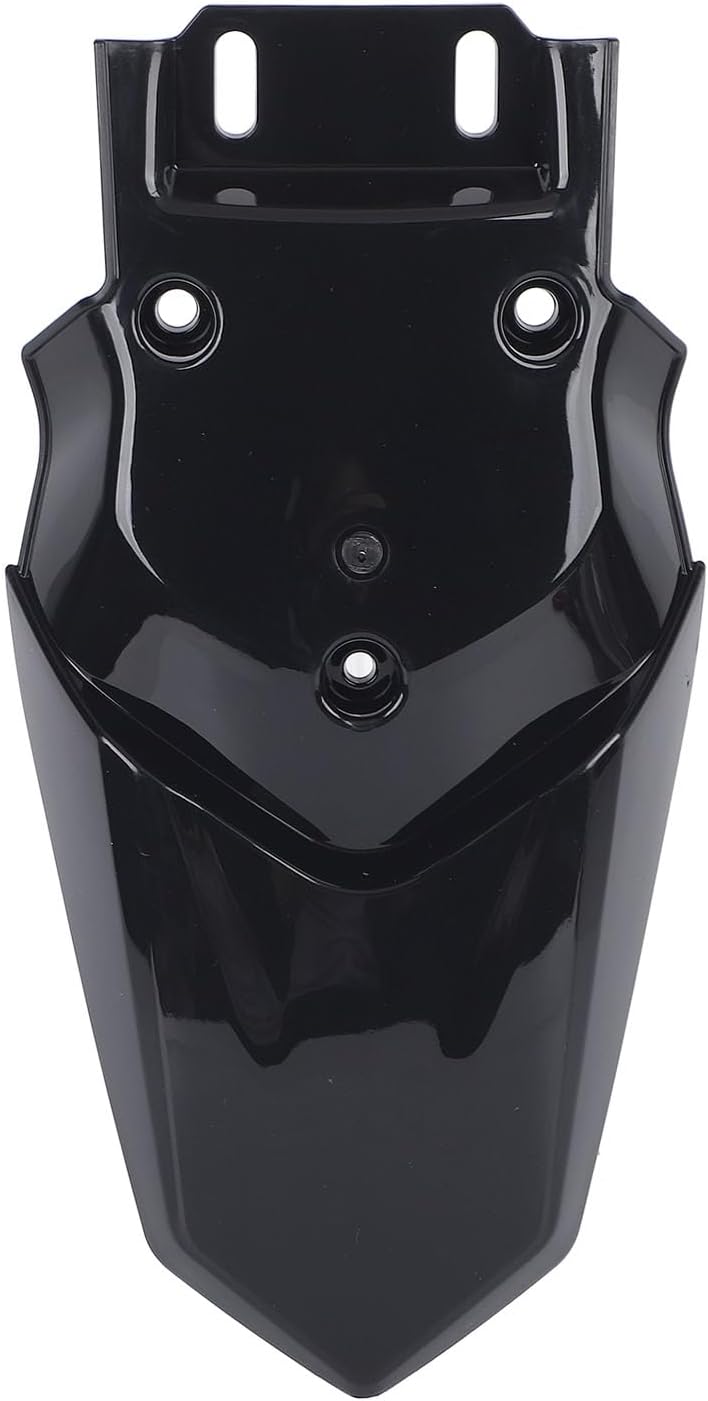 Motorcycle Rear Splash Guard Protector Durable Glossy Black Cover for Talaria X3 MX3 MX4 1 Piece
