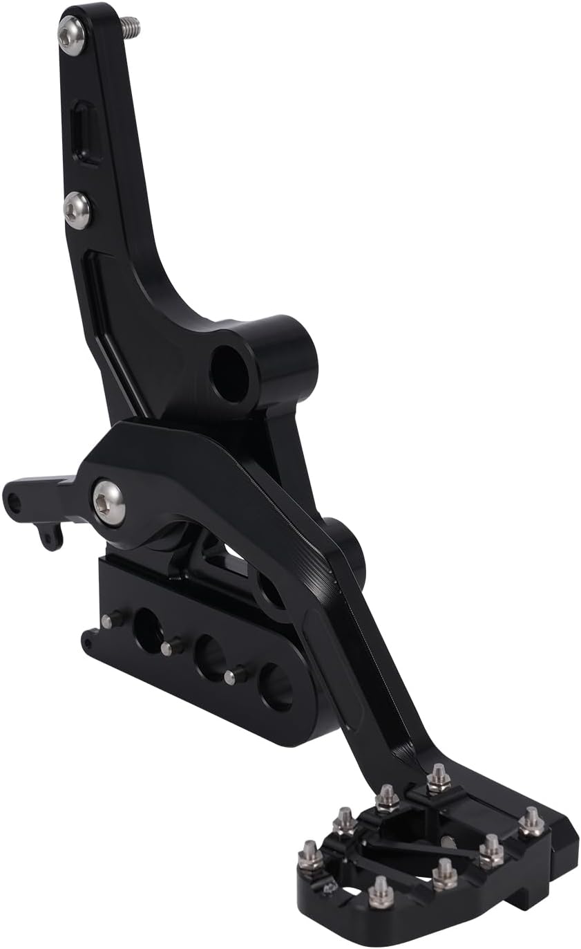 CHANGCHENG Dirt Bike Foot Pedal Lever Kit Aluminum CNC for Talaria Sting MX3 MX4 Electric Dirt Bike Black
